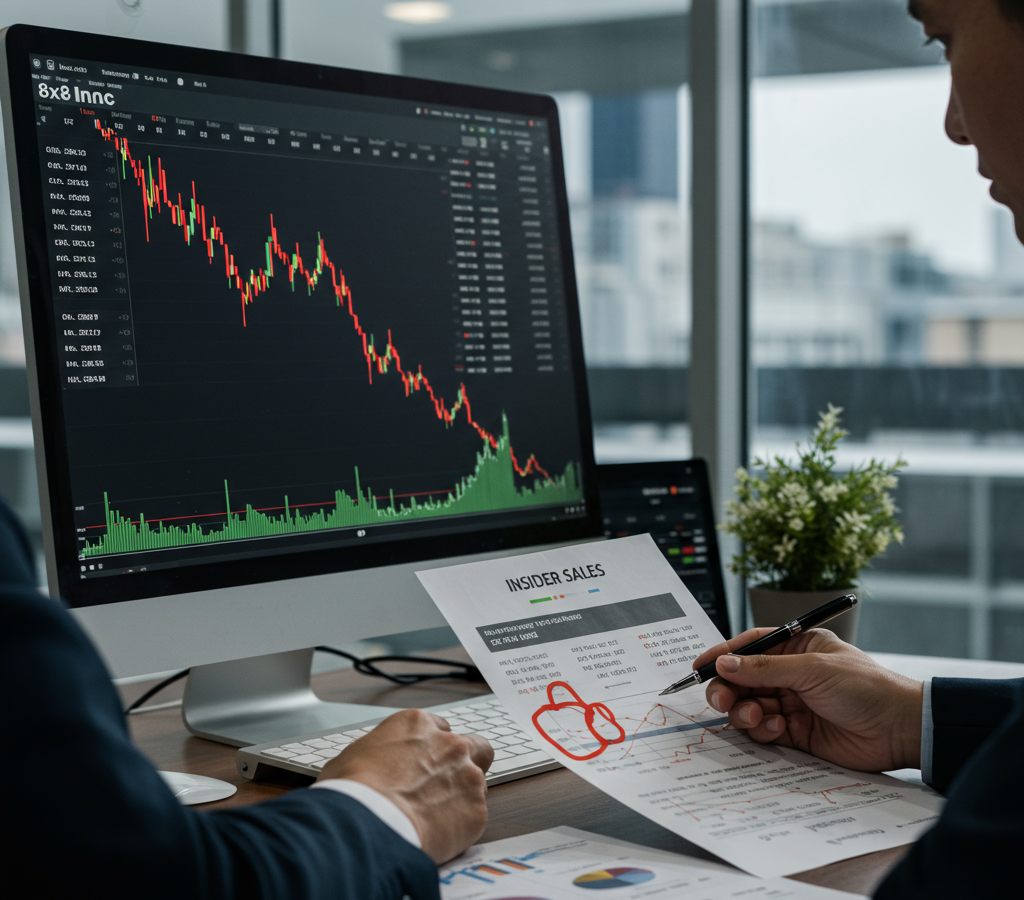8×8 Inc Insiders Sell Shares Worth Over $553,000